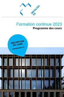 Brochure des cours